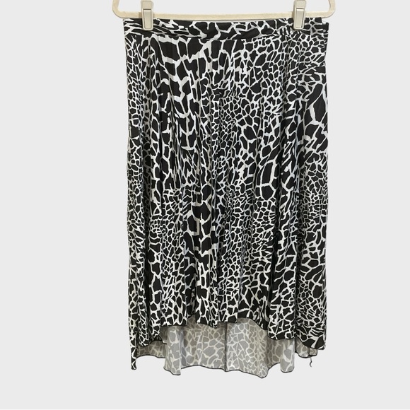 ASOS MATERNITY Under the bump pleated midi skirt Animal Print Siz… - Picture 7 of 14
